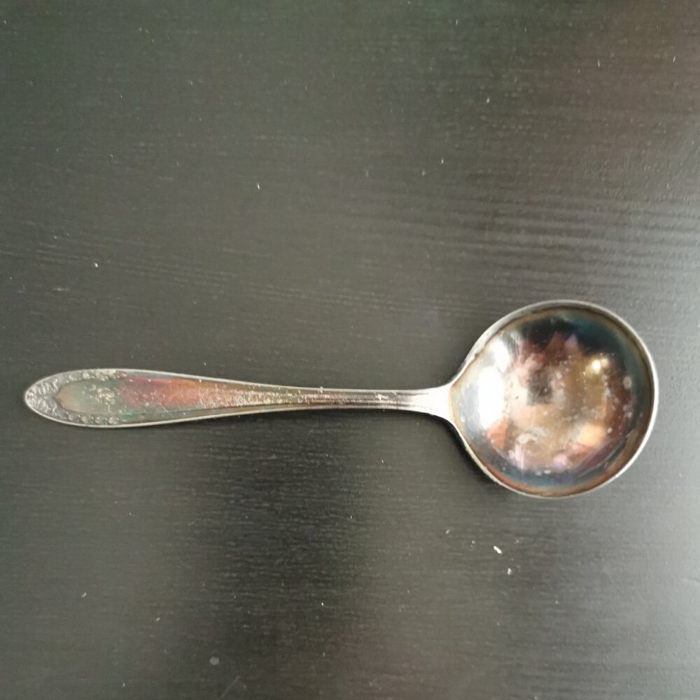 VTG‎ Oneida Community Par Plate Soup Spoon Silverplate Flatware 4.75"